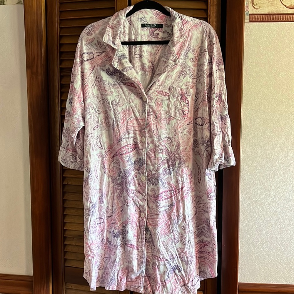 Ralph Lauren Pajama Dress